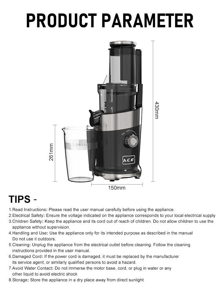 ACE-JUICER-1080P Infinity Press