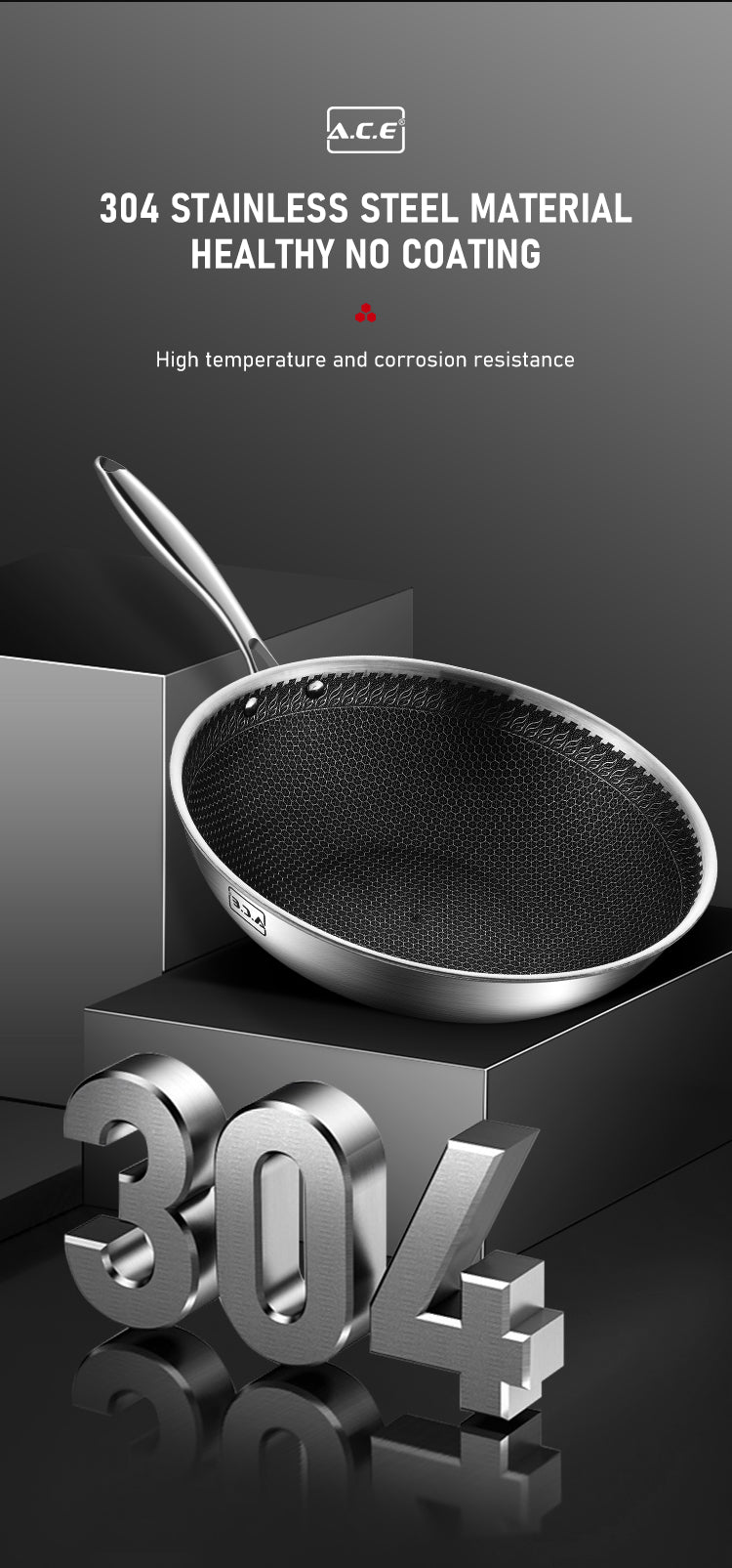 AP-S1 Platinum series Non Stick Fry Pan